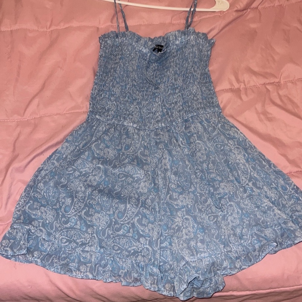 Blue romper